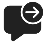 Comment Next SVG Icon